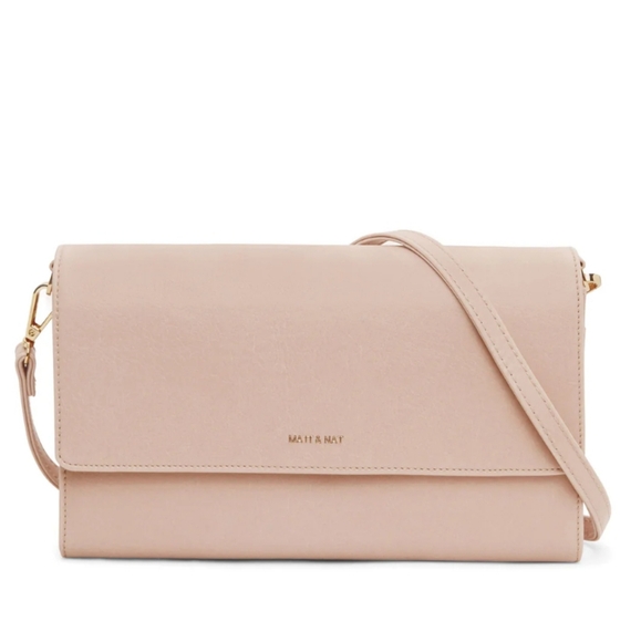 Matt & Nat Pink Crossbody Bag - Picture 1 of 16